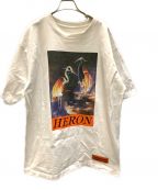 HERON PRESTONヘロンプレストン）の古着「半袖カットソー　HERON PRESTON（ヘロンプレストン）　HMAA020F20JER002　」｜ホワイト