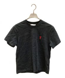 AMI Alexandre Mattiussi（アミ アレクサンドル マテュッシ）の古着「Tシャツ AMI Alexandre Mattiussi(アミ アレクサンドル マテュッシ)」｜ブラック