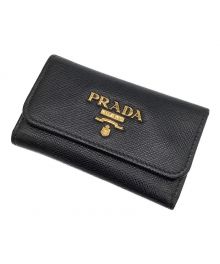 PRADA（プラダ）の古着「6連キーケース」｜ブラック