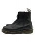 Dr.Martens×Yohji Yamamoto (ドクターマーチン×ヨウジ ヤマモト) サイドジップブーツ ブラック サイズ:26.5㎝：29800円