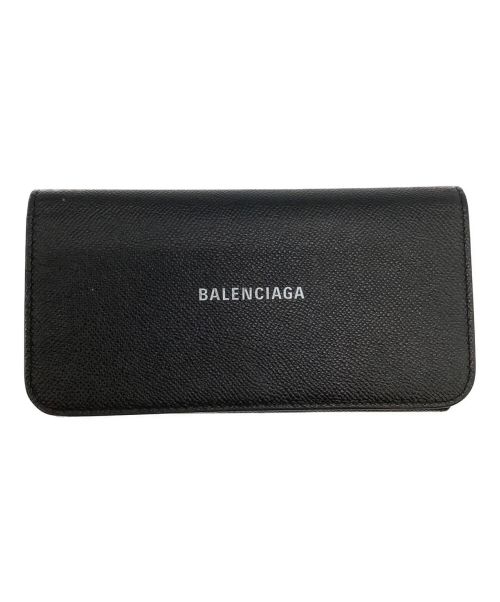 BALENCIAGA（バレンシアガ）BALENCIAGA (バレンシアガ) 長財布 ブラックの古着・服飾アイテム