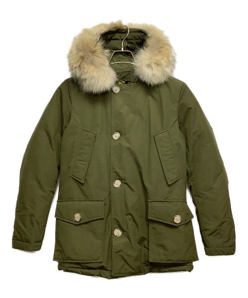 WOOLRICH（ウールリッチ）WOOLRICH (ウールリッチ) ダウンコート カーキ サイズ:XXS 未使用品の古着・服飾アイテム