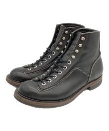 LONE WOLF BOOTS（ローンウルフブーツ）の古着「ブーツ」｜ブラック