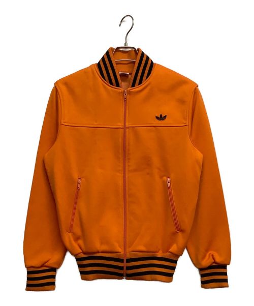 adidas（アディダス）adidas (アディダス) トラックジャケット オレンジ サイズ:Mの古着・服飾アイテム