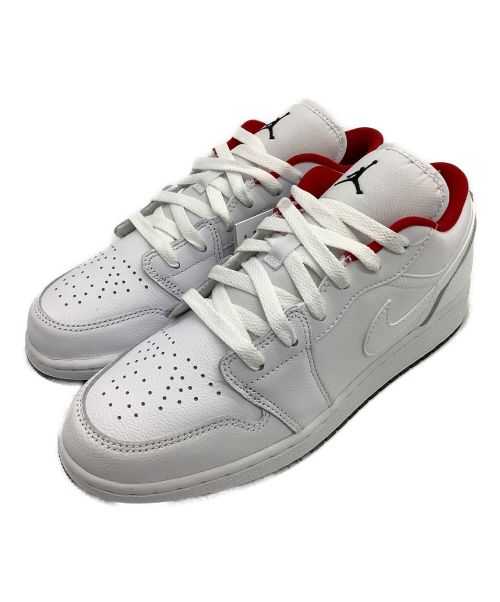 NIKE（ナイキ）NIKE (ナイキ) スニーカー Air Jordan 1 Low ホワイト サイズ:US6Y 未使用品の古着・服飾アイテム