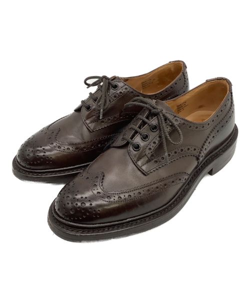 Tricker's（トリッカーズ）Tricker's (トリッカーズ) メダリオンシューズ ブラウン サイズ:6 1/2の古着・服飾アイテム