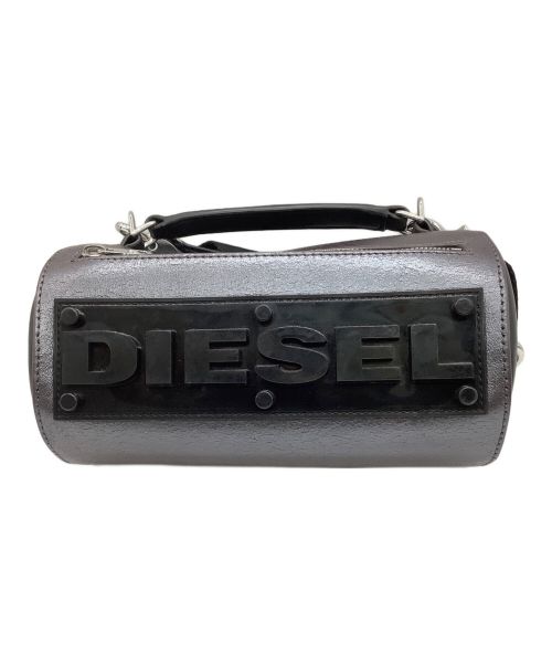 DIESEL（ディーゼル）DIESEL (ディーゼル) ショルダーロールバッグ ブラックの古着・服飾アイテム