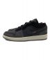 NIKE (ナイキ) AIR JORDAN 1 LOW SE CRFT ブラック/セメントグレー サイズ:US9 未使用品：16000円