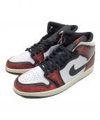 NIKEナイキ）の古着「AIR JORDAN1 MID SE “WEAR AWAY”」｜レッド×ホワイト