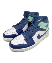 NIKE（ナイキ）の古着「AIR JORDAN1 MID "BLUE MINT"」｜ミスティックネイビー/ホワイト-ミントフ