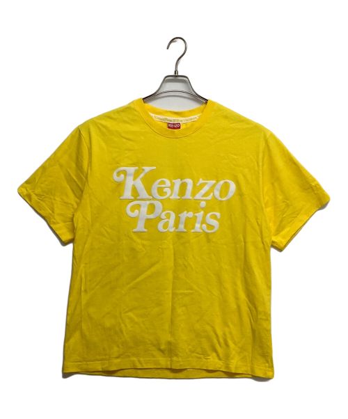 KENZO（ケンゾー）KENZO (ケンゾー) 'KENZO by Verdy' オーバーサイズTシャツ イエロー サイズ:Lの古着・服飾アイテム