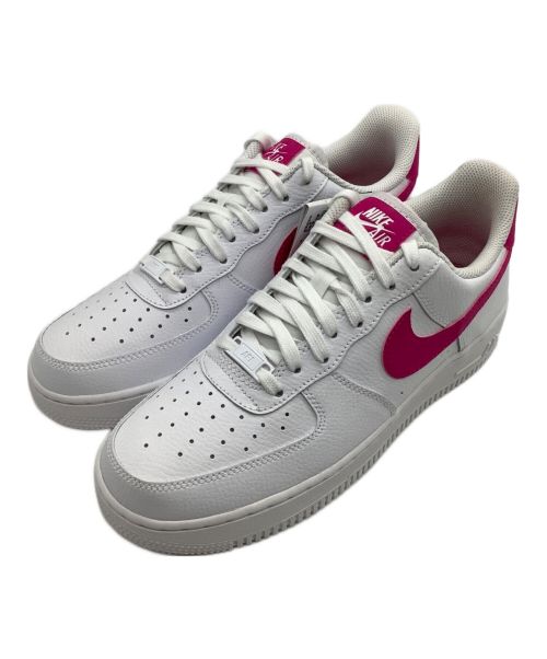 NIKE（ナイキ）NIKE (ナイキ) AIR FORCE 1 07 ホワイト×ピンク サイズ:US9.5 未使用品の古着・服飾アイテム