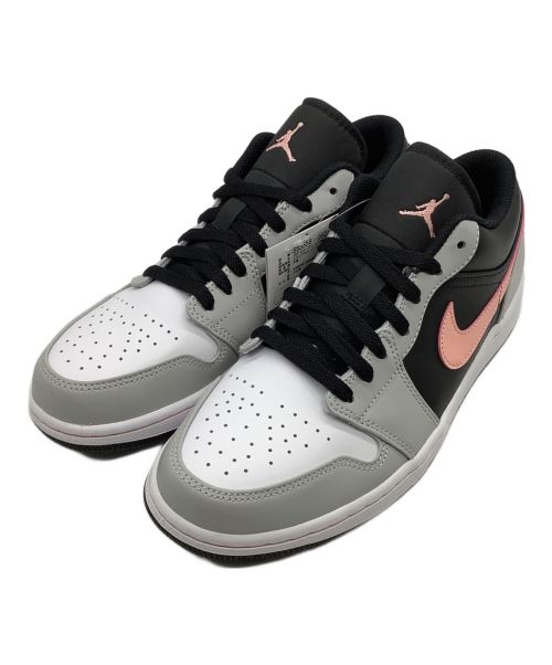 NIKE（ナイキ）NIKE (ナイキ) AIR JORDAN 1 LOW ブラック×ピンク サイズ:US9 未使用品の古着・服飾アイテム