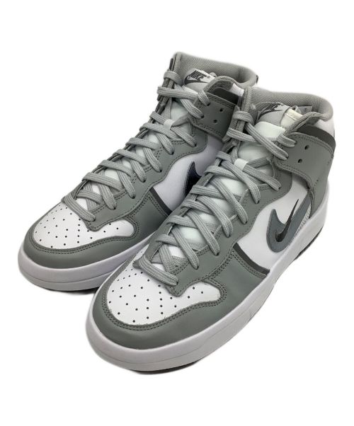 NIKE（ナイキ）NIKE (ナイキ) スニーカー DUNK HIGH UP グレー/ホワイト-シルバー サイズ:US10の古着・服飾アイテム