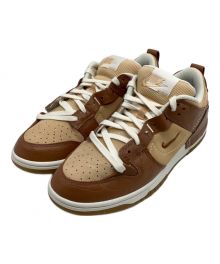 NIKE（ナイキ）の古着「スニーカーDUNK LOW DISRUPT 2 SE "BROWN CROC" 」｜ブラウン×ベージュ