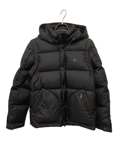 BURBERRY BLACK LABEL（バーバリーブラックレーベル）BURBERRY BLACK LABEL (バーバリーブラックレーベル) 2WAYダウンジャケット ブラック サイズ:Mの古着・服飾アイテム