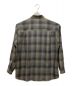 AURALEE (オーラリー) SUPER LIGHT WOOL CHECK SHIRT グレー サイズ:4 未使用品：49000円