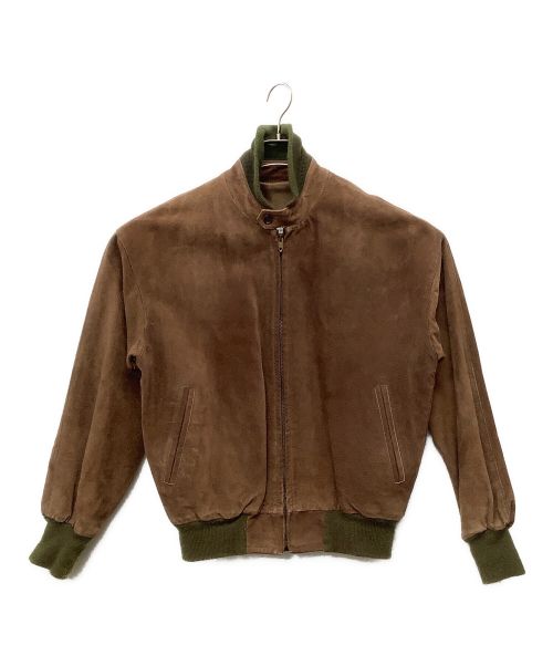 L.L.Bean（エルエルビーン）L.L.Bean (エルエルビーン) 80‘sスエードレザージャケット ブラウン サイズ:36の古着・服飾アイテム