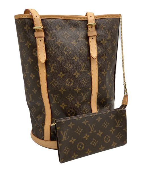 LOUIS VUITTON（ルイ ヴィトン）LOUIS VUITTON (ルイ ヴィトン) モノグラム　バケットGM ブラウンの古着・服飾アイテム