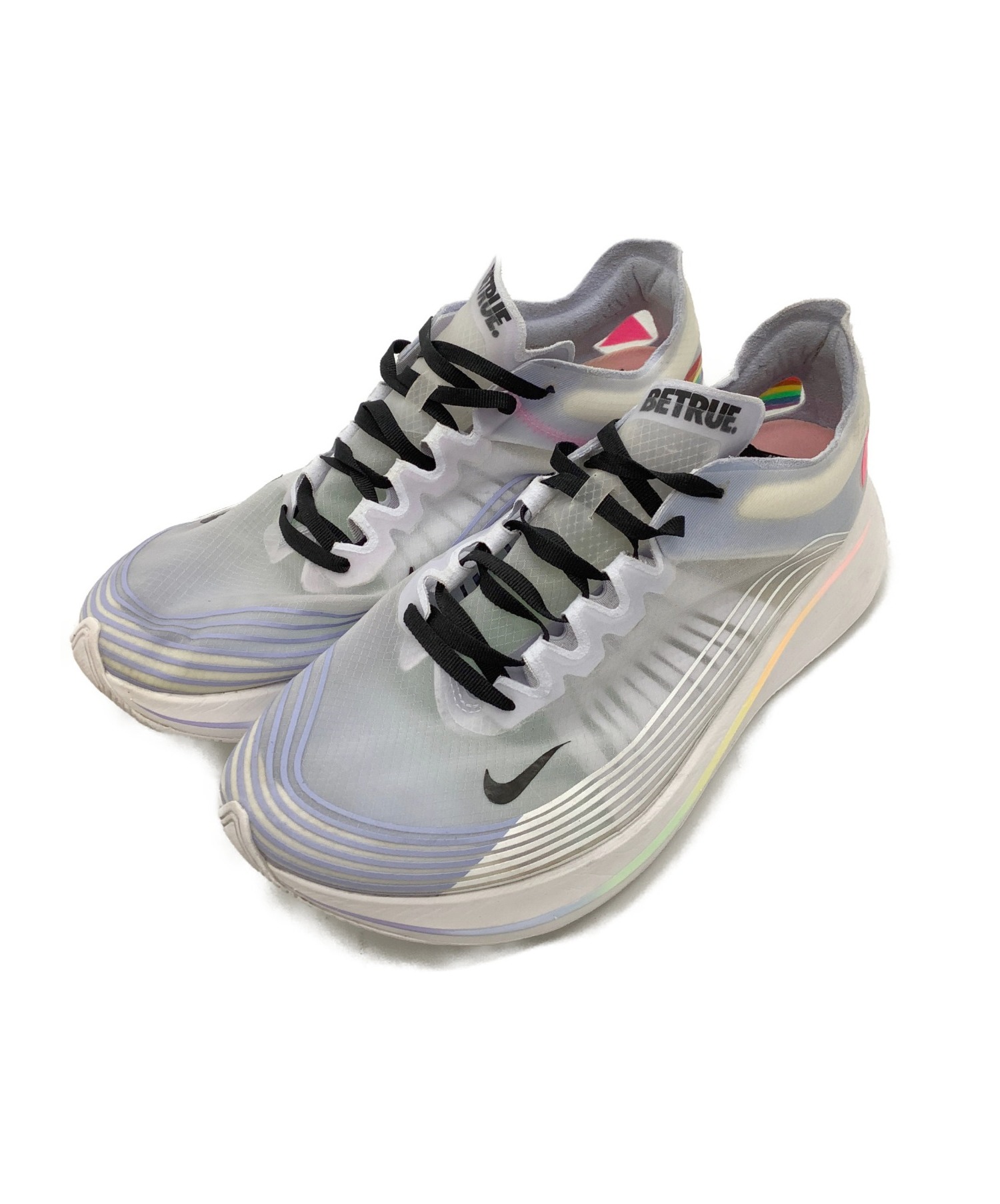 中古 古着通販 Nike ナイキ スニーカー ホワイト パステルカラー サイズ 28ｃｍ W Zoom Fly Betrue Ar4348 105 ブランド 古着通販 トレファク公式 Trefac Fashion