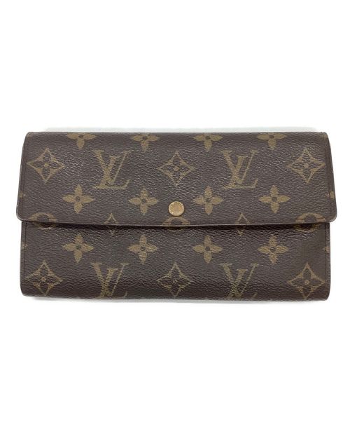 LOUIS VUITTON（ルイ ヴィトン）LOUIS VUITTON (ルイ ヴィトン) 長財布 ポルトフォイユ・サラ モノグラムの古着・服飾アイテム