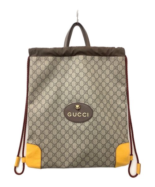 中古・古着通販】GUCCI (グッチ) ドローストリングバックパック