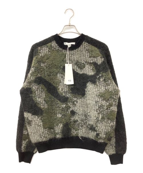 中古・古着通販】Y-3 (ワイスリー) 21AW U CH1 CAMO KNIT CREW SWEATER