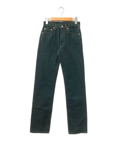 【中古・古着通販】LEVI'S (リーバイス) デニムパンツ グリーン