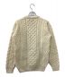 ARAN WOOLEN MILLS (アランウーレンミルズ) アランニット ベージュ サイズ:XXL：3980円