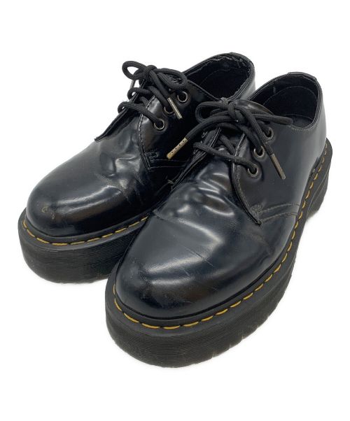 Dr.Martens（ドクターマーチン）Dr.Martens (ドクターマーチン) ３ホールシューズ ブラック サイズ:8UKの古着・服飾アイテム