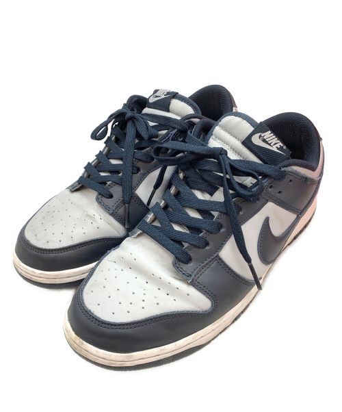 NIKE（ナイキ）NIKE (ナイキ) DUNK LOW Championship Grey グレー×ネイビー サイズ:27cmの古着・服飾アイテム