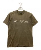 NUMBER (N)INEナンバーナイン）の古着「KnoW FUTURE 2004SS DREAM期 プリントTシャツ」｜オリーブ