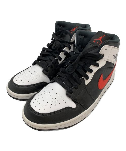 NIKE（ナイキ）NIKE (ナイキ) AIR JORDAN 1 MID ホワイト×ブラック サイズ:27.5cmの古着・服飾アイテム