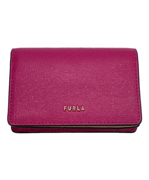 FURLA（フルラ）FURLA (フルラ) カードケース ショッキングピンクの古着・服飾アイテム