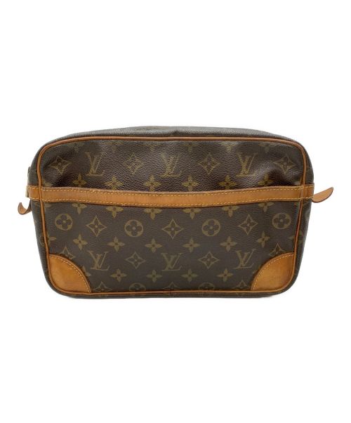 LOUIS VUITTON（ルイ ヴィトン）LOUIS VUITTON (ルイ ヴィトン) モノグラム コンピエーニュ28 セカンドバッグ ブラウンの古着・服飾アイテム