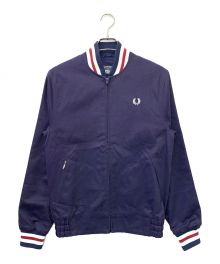 FRED PERRY（フレッドペリー）の古着「ボンバージャケット」｜ネイビー