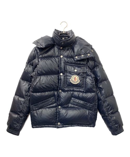 MONCLER（モンクレール）MONCLER (モンクレール) K2ダウンジャケット ネイビー サイズ:1の古着・服飾アイテム