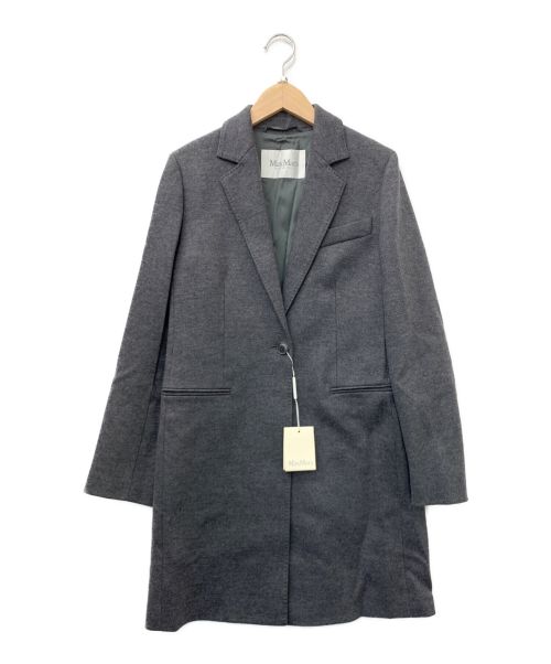 MaxMara（マックスマーラ）MaxMara (マックスマーラ) チェスターコート グレー サイズ:38の古着・服飾アイテム