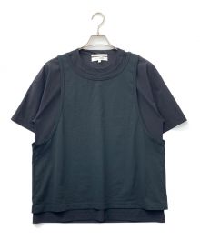 F/CE.（エフシーイー）の古着「LAYERED COOL TOUCH TEE」｜ブラック