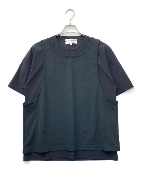 F/CE.（エフシーイー）F/CE. (エフシーイー) LAYERED COOL TOUCH TEE ブラック サイズ:Sの古着・服飾アイテム