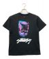 stussy（ステューシー）の古着「Dark Knight Mask Tee」｜ブラック