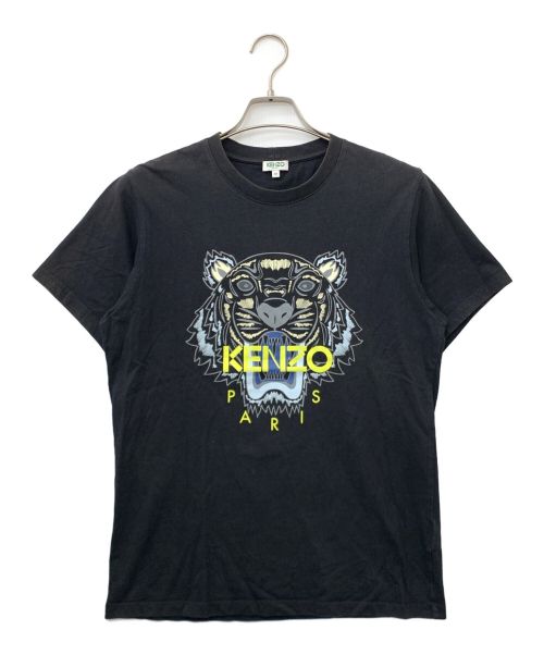 KENZO（ケンゾー）KENZO (ケンゾー) TIGER HEAD PRINTING T-SHIRT ブラック サイズ:Mの古着・服飾アイテム