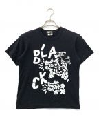 BLACK COMME des GARCONSブラック コムデギャルソン）の古着「Tシャツ」｜ブラック