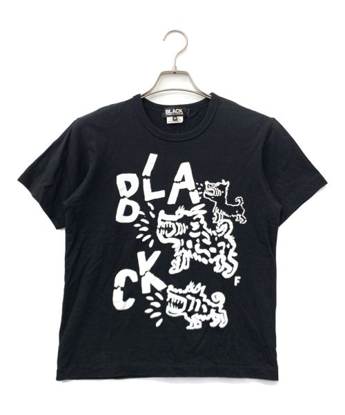 BLACK COMME des GARCONS（ブラック コムデギャルソン）BLACK COMME des GARCONS (ブラック コムデギャルソン) Tシャツ ブラック サイズ:Mの古着・服飾アイテム