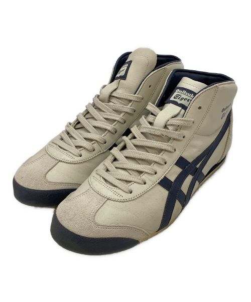 Onitsuka Tiger（オニツカタイガー）Onitsuka Tiger (オニツカタイガー) MEXICO MID RUNNER ネイビー×グレー サイズ:27cmの古着・服飾アイテム