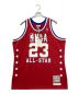 MITCHELL & NESS（ミッチェルアンドネス）の古着「Throwback Jersey Michael Jordan 1989 NBA All-Stars」｜レッド