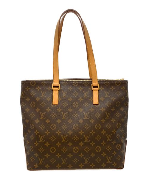 LOUIS VUITTON（ルイ ヴィトン）LOUIS VUITTON (ルイ ヴィトン) モノグラム カバメゾ ショルダートートバッグ ブラウンの古着・服飾アイテム