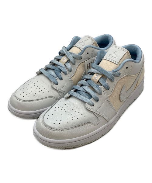 NIKE（ナイキ）NIKE (ナイキ) AIR JORDAN 1 LOW SE ライトブルー×ホワイト×ベージュ サイズ:28.5cmの古着・服飾アイテム