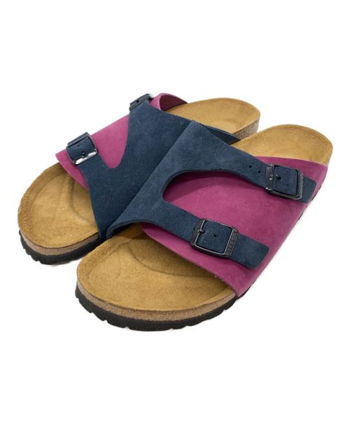 BIRKENSTOCK（ビルケンシュトック）BIRKENSTOCK (ビルケンシュトック) チューリッヒ ソフトフットベッド ネイビー サイズ:39の古着・服飾アイテム