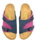 中古・古着 BIRKENSTOCK (ビルケンシュトック) チューリッヒ ソフトフットベッド ネイビー サイズ:39：7800円